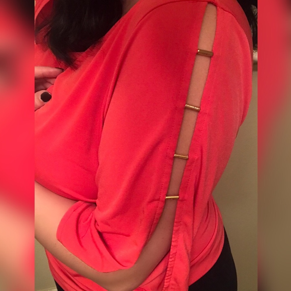 Coral Michael Kors Top